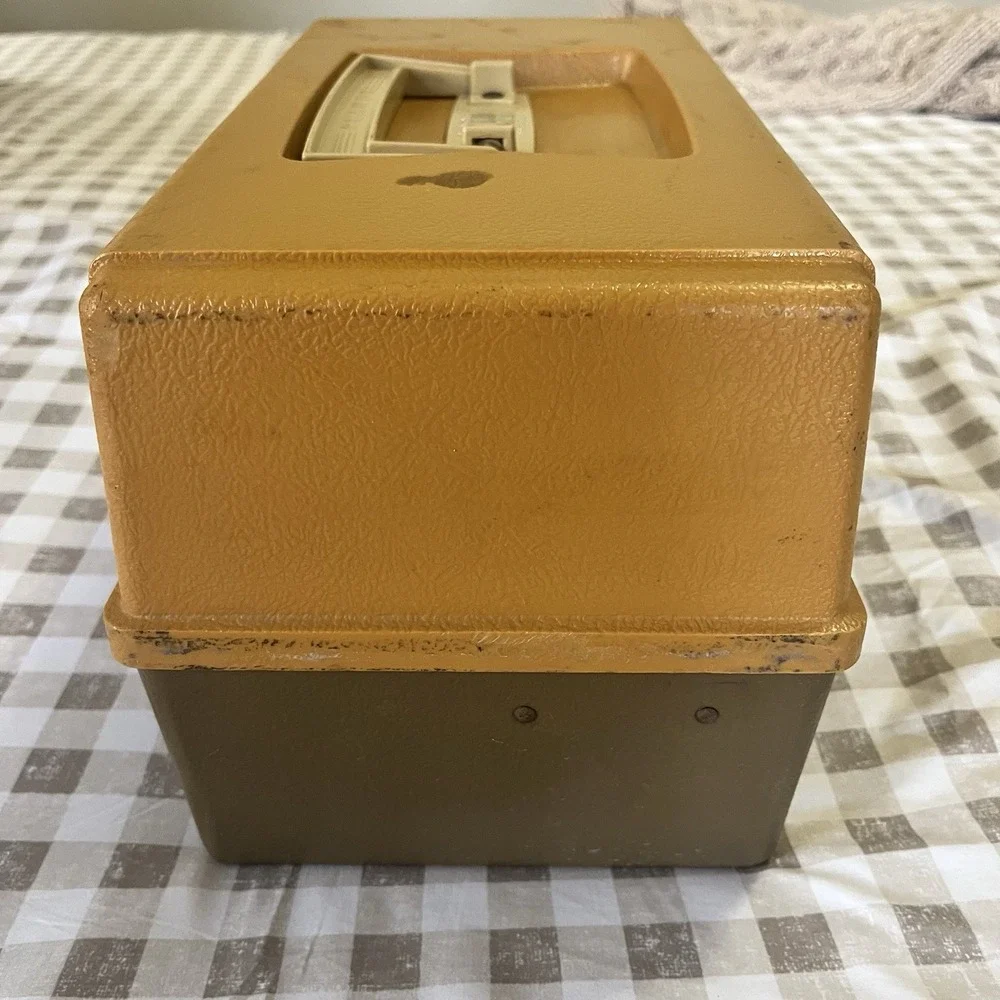 VTG 1979 Plano 3 Tray‎ Tackle Box Fishing Outdoor Camping USA Made Handle